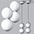 Formagenda Pearls E Suspension - Stylish Hanging Lamp 3D model small image 2