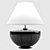 Elegant Bois de Boulogne Table Lamp 3D model small image 1