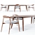 Modern Table Set: Tekton Natevo 3D model small image 2