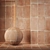 Terracotta Tile: Seamless Maps 3D model small image 1