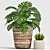Elegant Greenery Collection: 128-Piece Plant Set 3D model small image 2