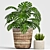 Elegant Greenery Collection: 128-Piece Plant Set 3D model small image 6