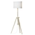 Lauters Floor Lamp | Brown Ash/White 3D model small image 2