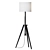 Lauters Floor Lamp | Brown Ash/White 3D model small image 4