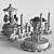 Celebration Toy Set: Train, Cake & Carousel 3D model small image 5