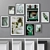 Abstract Modern Art Frames Set 3D model small image 1