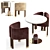 Mezzo Foster-Crawford: Modern Furniture Set 3D model small image 2