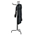 Sleek Black Hanger: SAMMANKOPLA 3D model small image 1