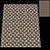 Title: Modern Gray Carpet, 1500mm X 2400mm 3D model small image 1