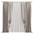 Revamped Curtain Design 3D model small image 1