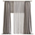 725 Curtain: Seamless Design & Superior Quality 3D model small image 1