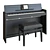 Compact and Stylish Yamaha YDP S-34 3D model small image 1