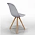 Modern Lars Chair 3D model small image 2