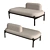 Modern Capsule Bench Lounge+ 3D model small image 1