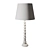 Sleek and Chic Rocky Lamp 3D model small image 2