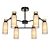 Stylish Loft Ceiling Chandelier - Amado 3D model small image 1