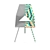 ErgoWood Los Angeles Chair 3D model small image 6