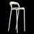 Artisan Neva Light Bar Chair 3D model small image 5