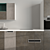 Modern Kitchen Marya Spark 1 3D model small image 3