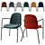 Tibby Chair Set: Various Textures 3D model small image 2