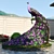 Peacock Garden Sculpture 3D model small image 3