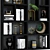 Title: Contemporary Decorative Shelving 3D model small image 3