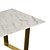 Elegant Atlas Gold Coffee Table 3D model small image 3