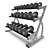 MaxFit Body Building Set: Gym Tools for Fitness 3D model small image 1