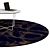 Contemporary Circle Rugs | No. 073 3D model small image 2