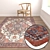 Luxury Carpet Set: High-Quality Textures 3D model small image 5