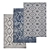Luxury Carpets Set for Stunning Renders 3D model small image 1
