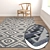 Luxury Carpets Set for Stunning Renders 3D model small image 5