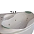 Ariana 703: Luxurious Bathtub 3D model small image 3