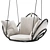 Brazilian Inspired Hanging Chair 3D model small image 1