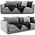 Poliform Bristol: Modern Comfort Sofa 3D model small image 1