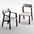 Giorgetti Alexa & Memos: Elegant Chairs & Table 3D model small image 4