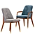 Ultimate Comfort: Ulivi Lise Chair & Armchair 3D model small image 3