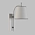 Sleek Modern Wall Sconce 3D model small image 3