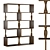 Modular Ash Bookcase: Perbacco 3D model small image 1