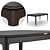 Elegance in Monceau: Roche Bobois Dining Table 3D model small image 2
