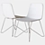 Elegant Vela Chair by Calligaris 3D model small image 3