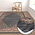 Luxury Carpet Set: High-Quality Textures 3D model small image 5