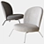 Luxury Puffy Lounge Chair: Calligaris 3D model small image 2