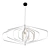 Minimalist Industrial Pendant Lamp 3D model small image 1