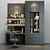 Stylish Cabinet Furniture 3D model small image 1