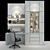 Stylish Cabinet Furniture 3D model small image 3