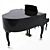 Elegant Grand Piano: Superior Quality 3D model small image 2