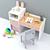 Nursery Desk & Decor 3D model small image 6
