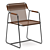 Elegant Harmony Chair 3D model small image 1