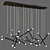 Dutti D0068 LED Chandelier - Modern Elegance 3D model small image 3